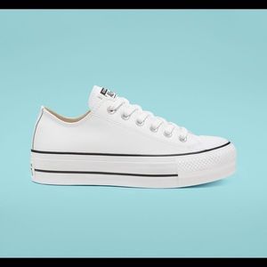 Platform White Converse Sneakers